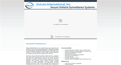 Desktop Screenshot of evicam.com