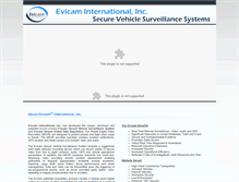 Tablet Screenshot of evicam.com